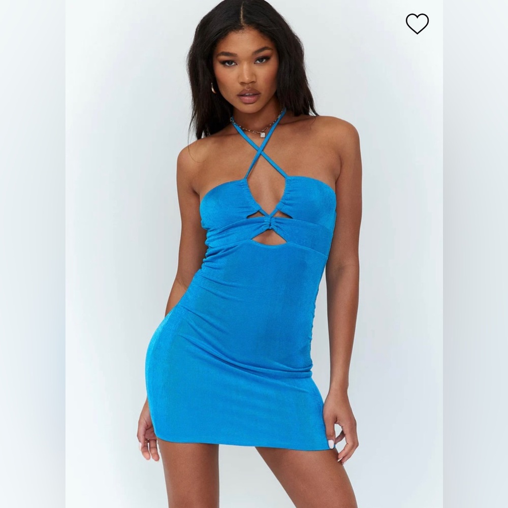 Princess Polly Blue Mini Dress